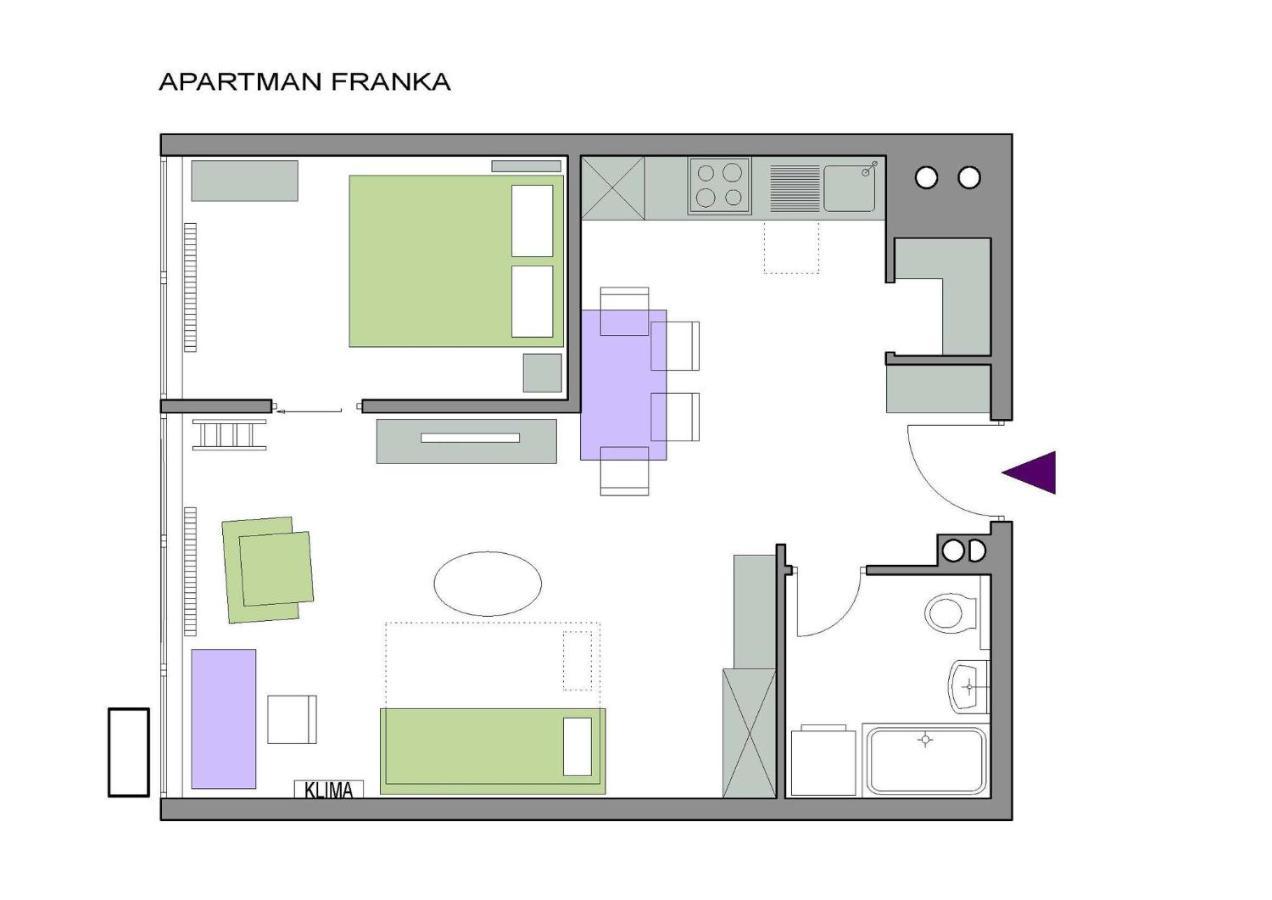 New - Frendly Luxury Apartment Franka Загреб Екстериор снимка